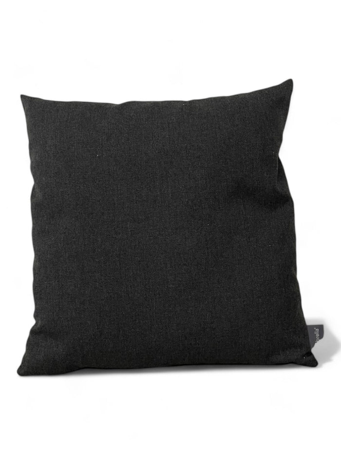 Donkergrijs Sunbrella sierkussen Natté Sooty 45x45