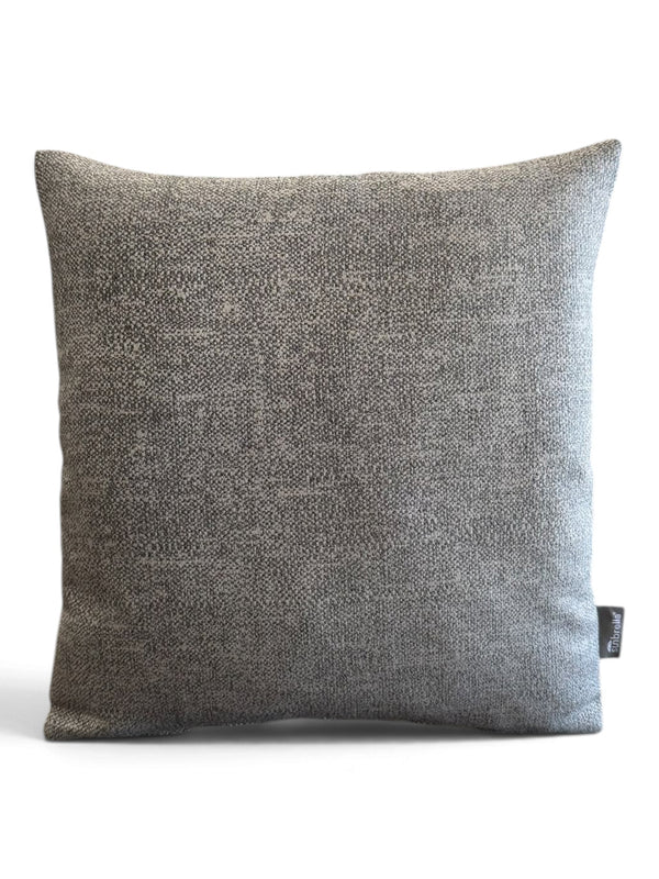 Grey outdoor cushion 45x45 – Sunbrella Chartres drizzle