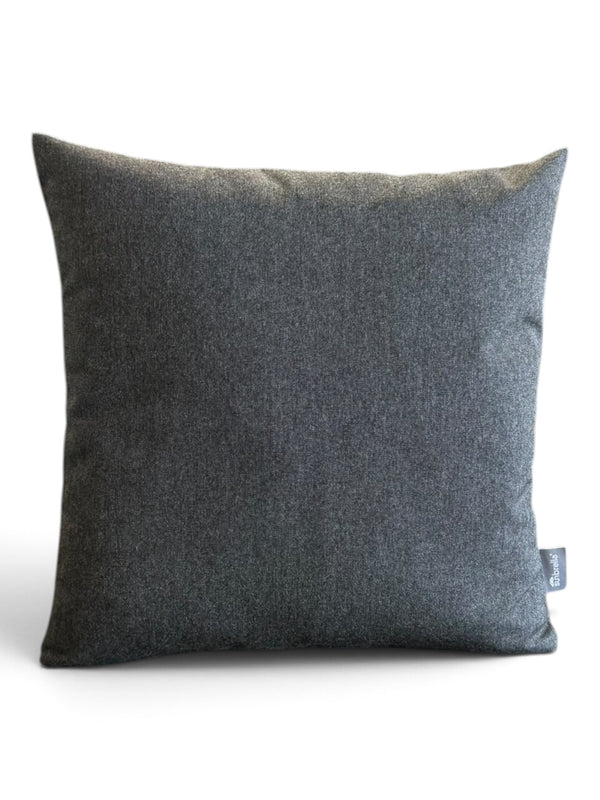 Grey outdoor cushion 45x45 – Sunbrella Solids Sooty