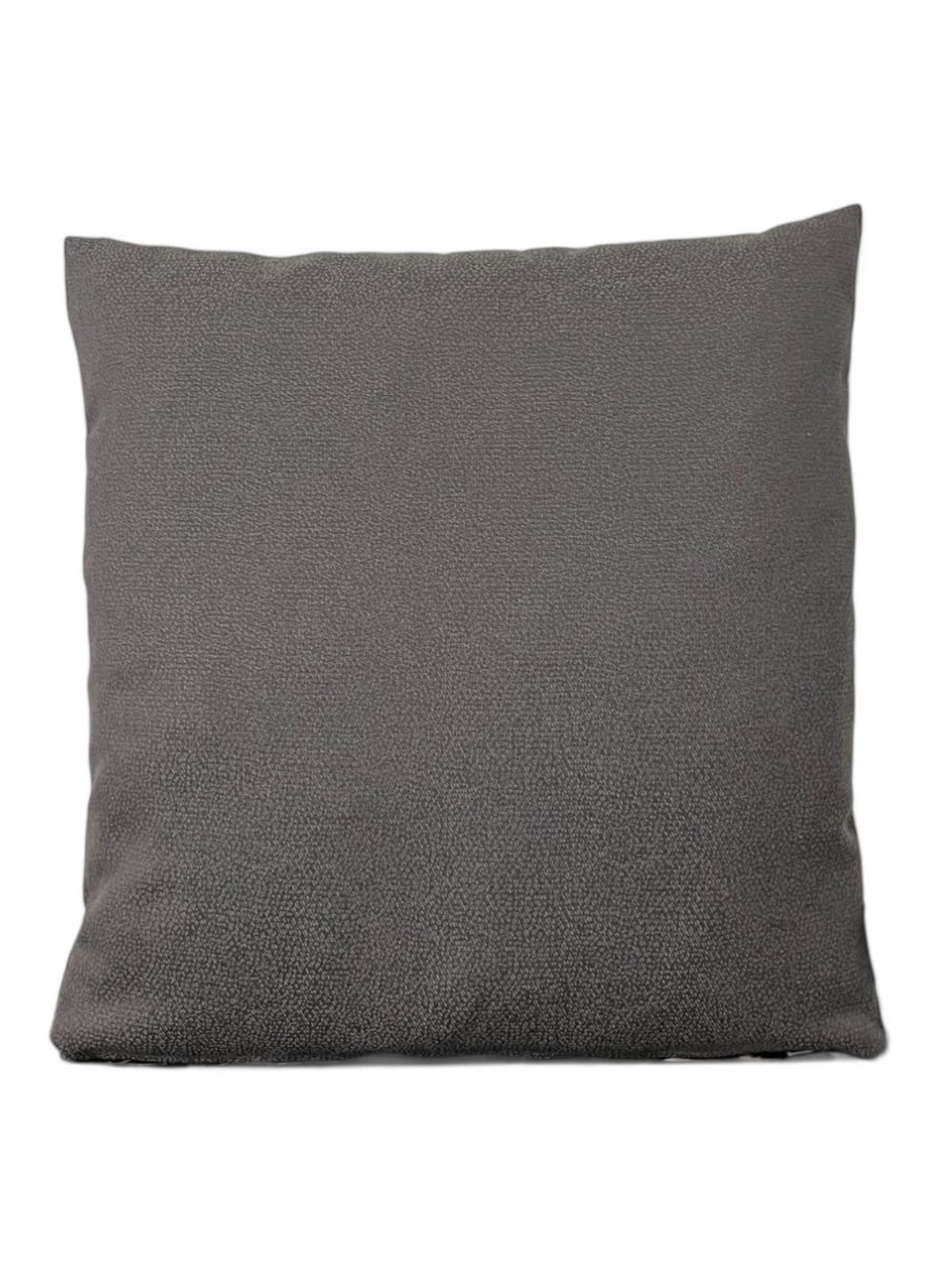 Grey outdoor cushion 45x45 – Sunbrella Jacquard carbone taupe