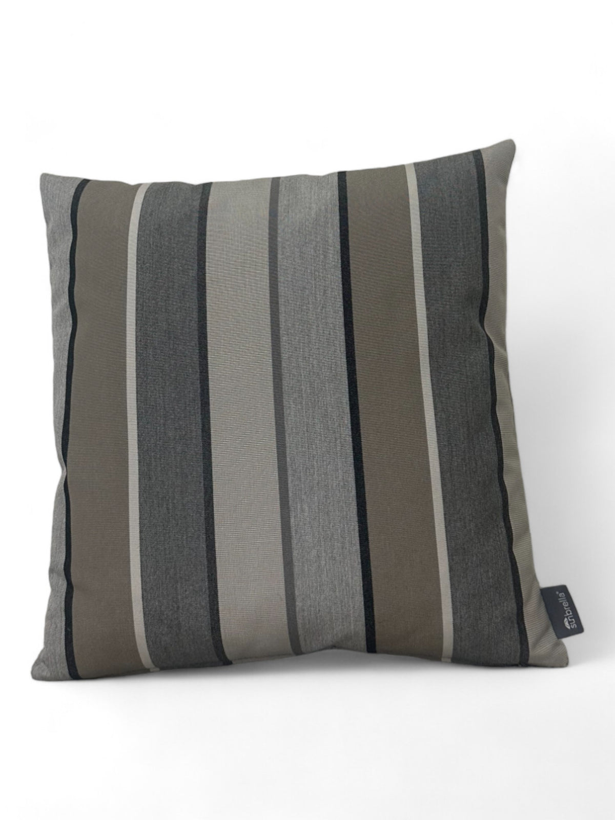 Sunbrella sierkussen 45x45 Solids quadri grey