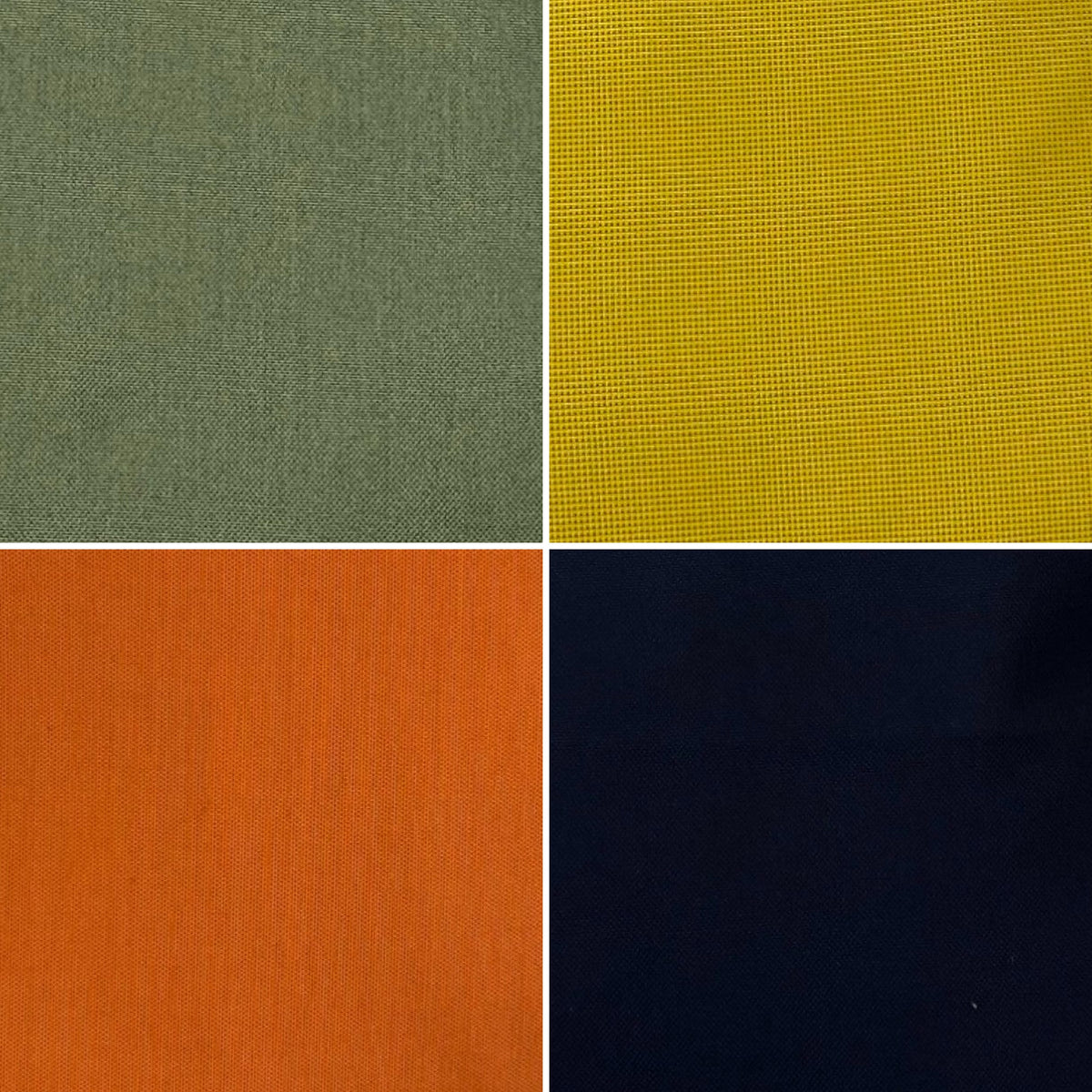 The fabric up close